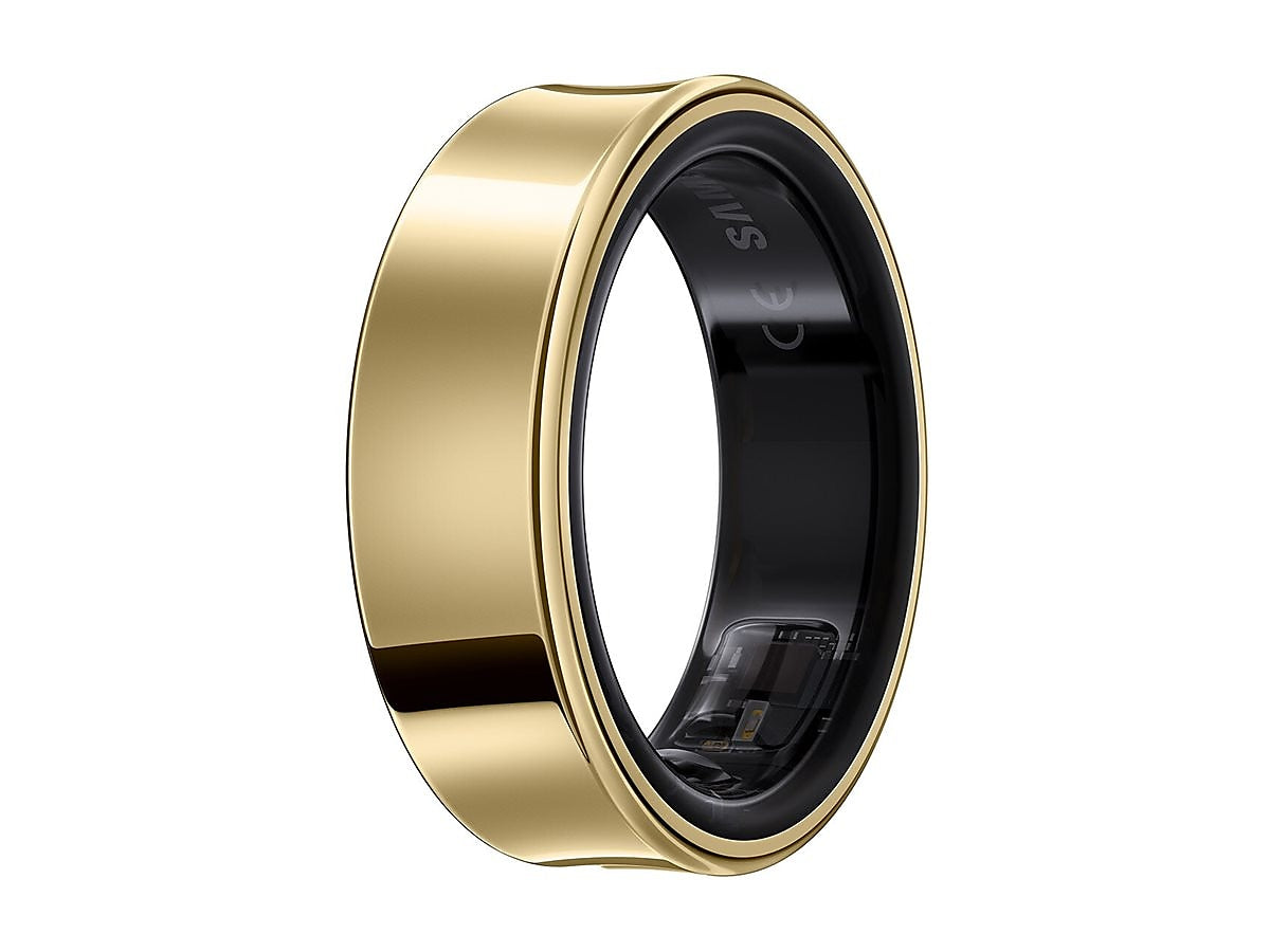 Samsung Galaxy Smart Ring - Size Before You Buy - Size 7, Titanium Gold (SM-Q507NZDAXAR)