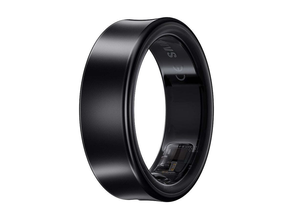 Samsung Galaxy Smart Ring - Size Before You Buy - Size 8, Titanium Black (SM-Q508NZKAXAR)