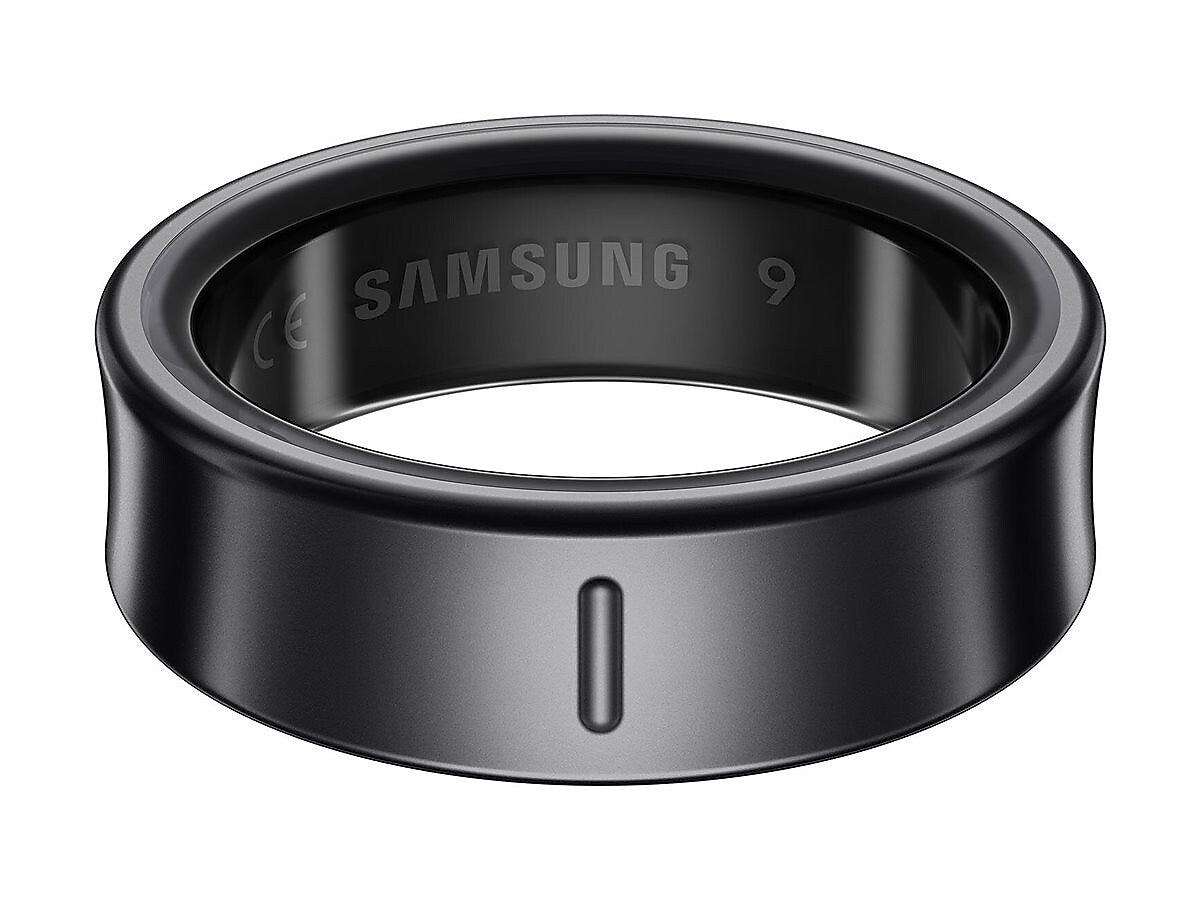 Samsung Galaxy Smart Ring - Size Before You Buy - Size 8, Titanium Black (SM-Q508NZKAXAR)