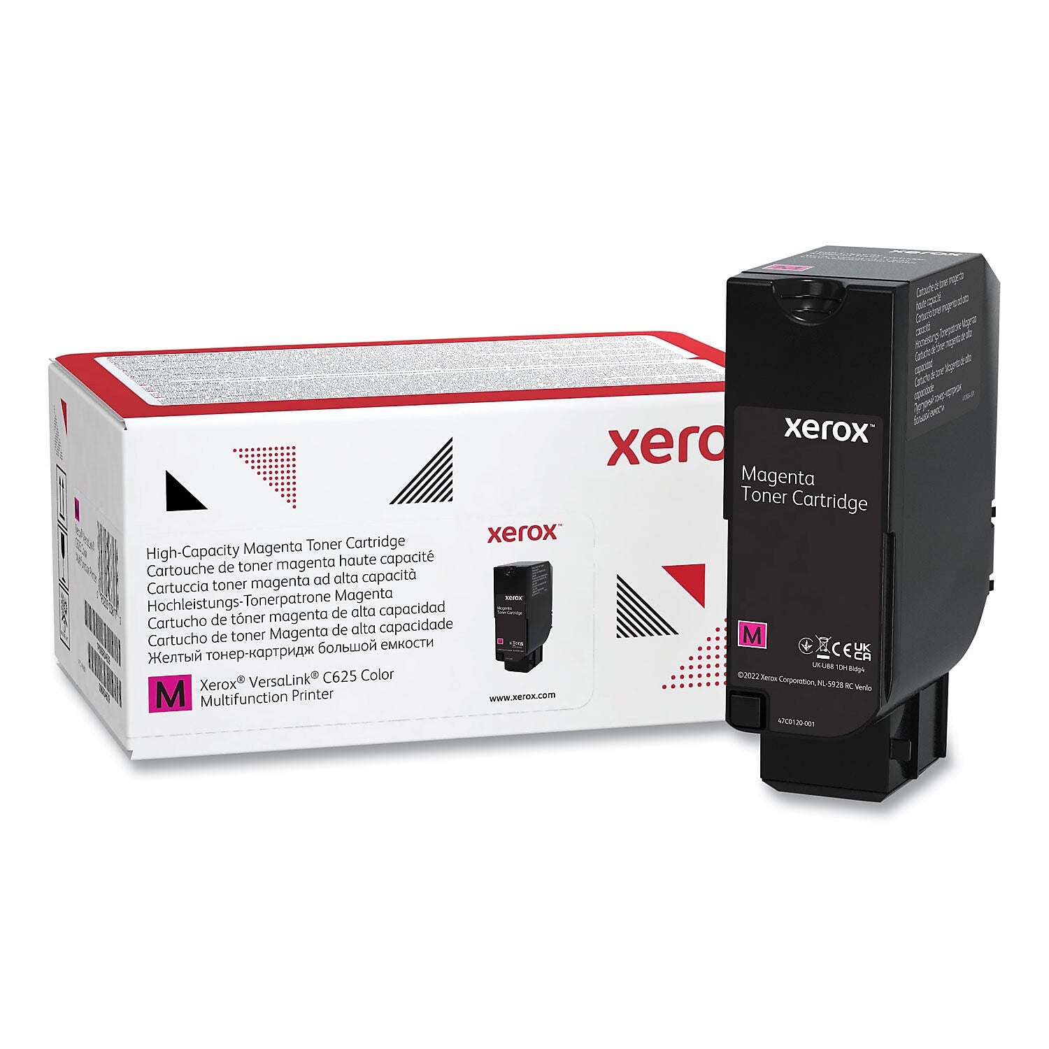 Xerox 006R04638 Magenta High Yield Toner Cartridge, Prints Up to 16,000 Pages