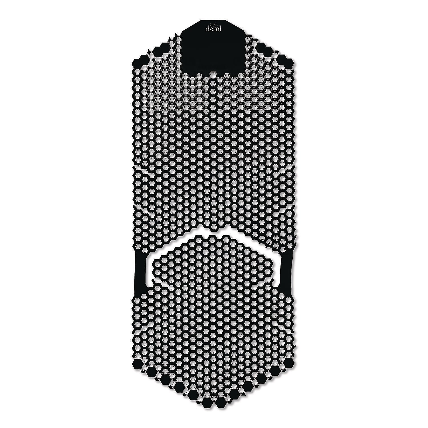 Boardwalk Vertical Anti-Splash Urinal Screen, Midnight Coast Scent, Black, 6/Carton (TSU-P-006I006I-56-AAS80)