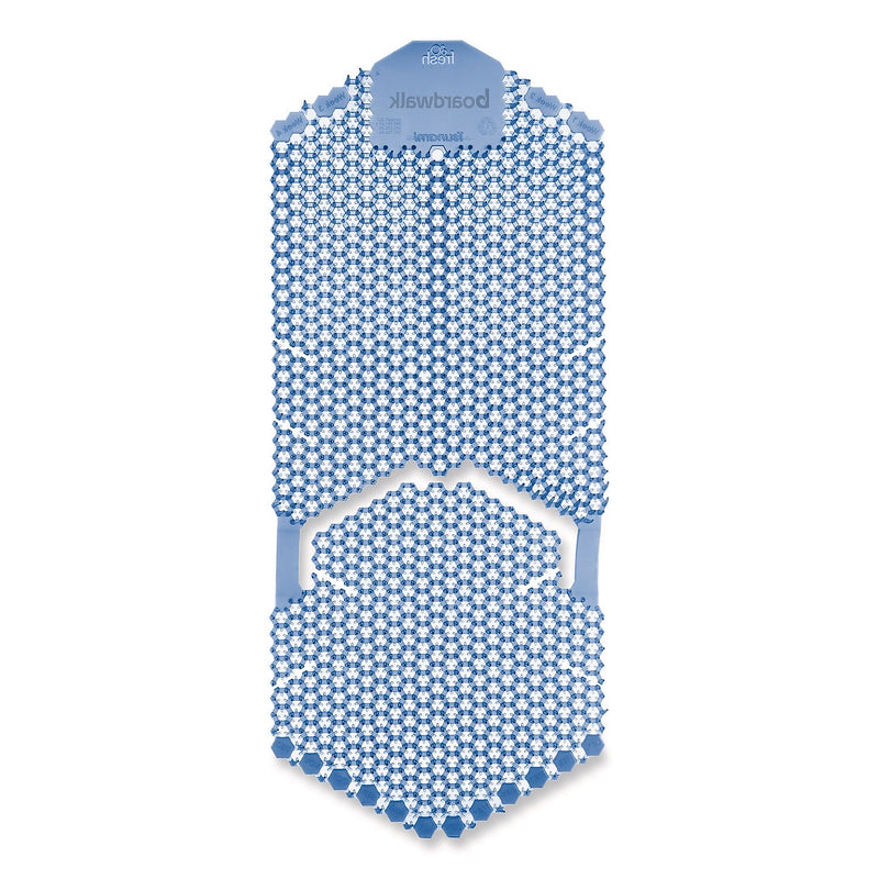 Boardwalk Vertical Anti-Splash Urinal Screen, Cotton Blossom Scent, Blue, 6/Carton (TSU-P-006I006I-06-AAS80)