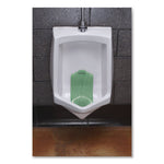 Boardwalk Vertical Anti-Splash Urinal Screen, Cucumber Melon Scent, Green, 6/Carton (TSU-P-006I006I-02-AAS80)