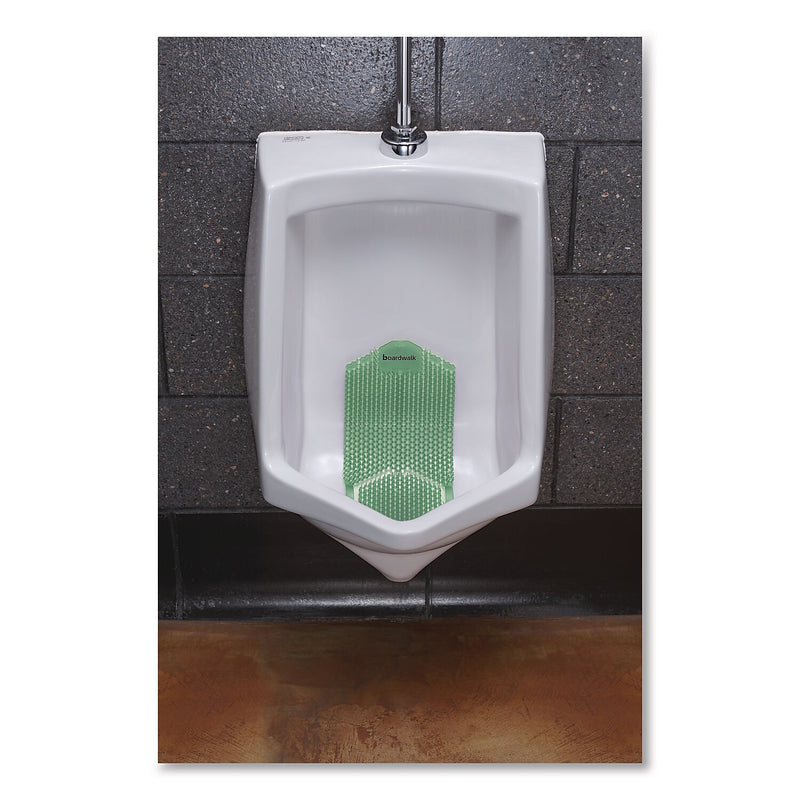 Boardwalk Vertical Anti-Splash Urinal Screen, Cucumber Melon Scent, Green, 6/Carton (TSU-P-006I006I-02-AAS80)
