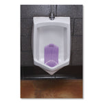 Boardwalk Vertical Anti-Splash Urinal Screen, Lavender Scent, Purple, 6/Carton (TSU-P-006I006I-11-AAS80)