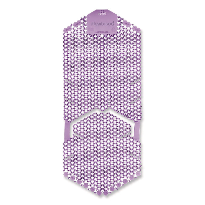 Boardwalk Vertical Anti-Splash Urinal Screen, Lavender Scent, Purple, 6/Carton (TSU-P-006I006I-11-AAS80)