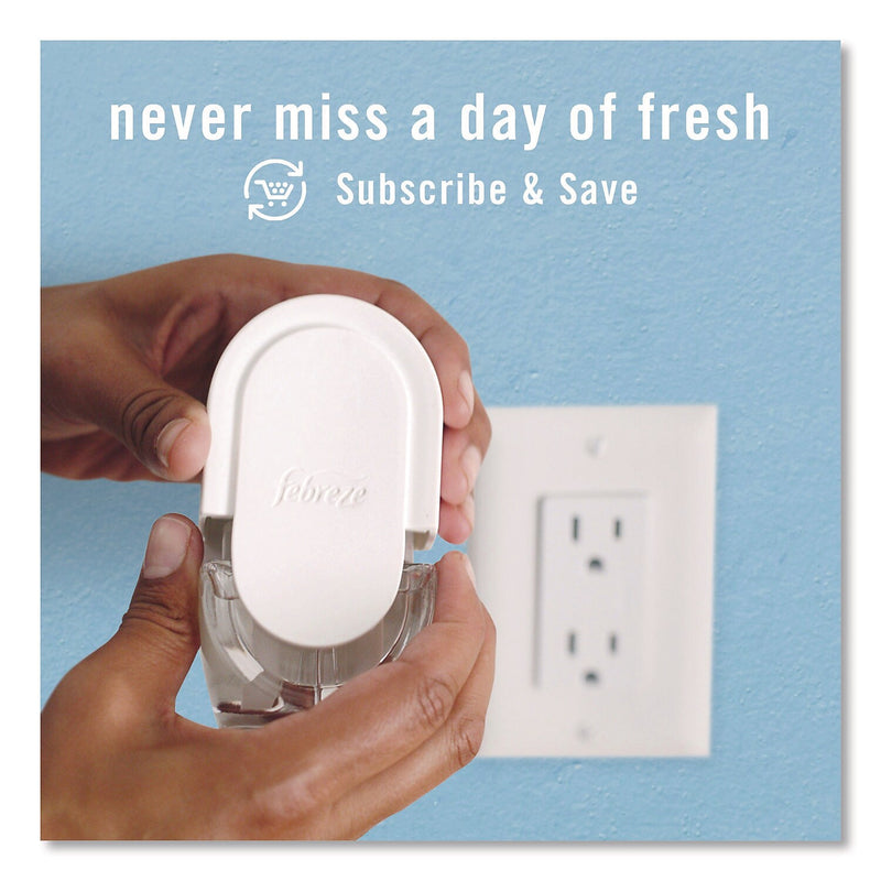 Febreze PLUG Air Freshener Refill, Gain Scent, 2.63 oz., 3/Pack, 6 Packs/Carton (80781111)