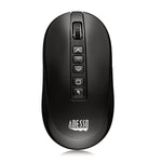Adesso iMouse P40 Wireless Ambidextrous Laser USB Mouse, Black (ADEIMOUSEP40)