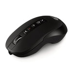 Adesso iMouse P40 Wireless Ambidextrous Laser USB Mouse, Black (ADEIMOUSEP40)
