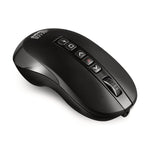 Adesso iMouse P40 Wireless Ambidextrous Laser USB Mouse, Black (ADEIMOUSEP40)