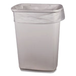Boardwalk 12-16 Gallon Trash Bag, 24" x 32", Low Density, 0.5 mil, Clear, 500 Total Bags (H4832MCKR01)