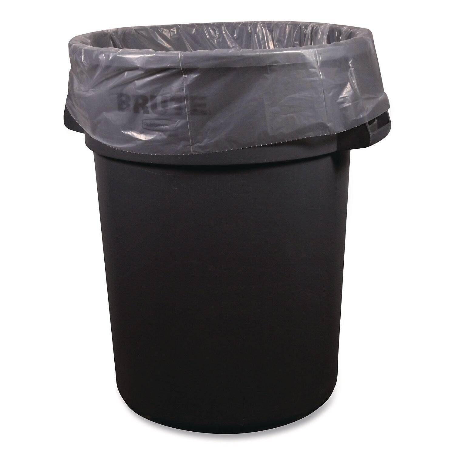 Boardwalk 40-45 Gallon Trash Bag, 40" x 46", Low Density, 0.9 mil, Clear, 100 Total Bags (H8046TCKR01)