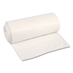 Boardwalk 40-45 Gallon Trash Bag, 40" x 48", High Density, 12 mic, Natural, 250 Total Bags (Z8048MNKR01)