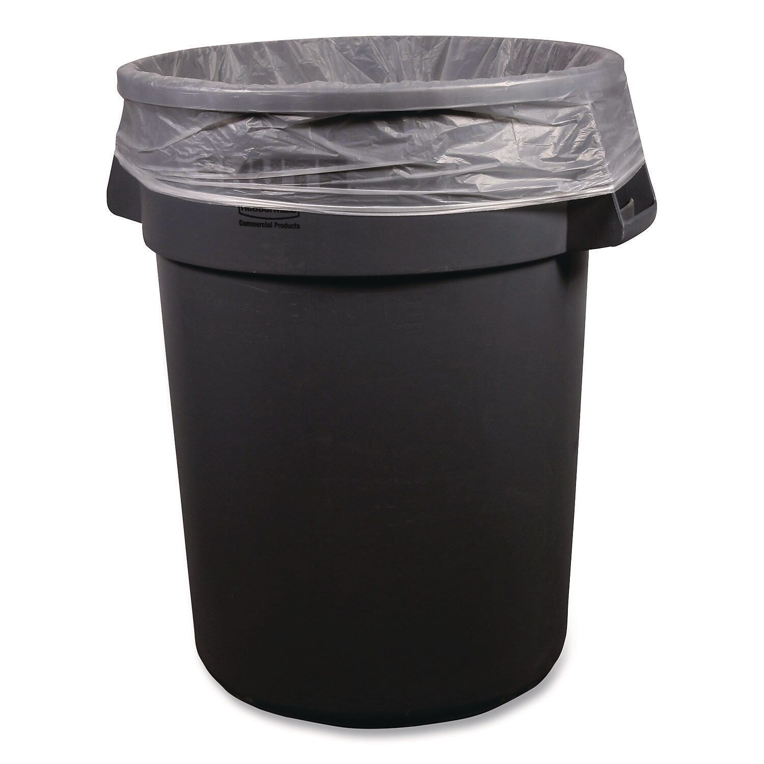 Boardwalk 40-45 Gallon Trash Bag, 40" x 48", High Density, 12 mic, Natural, 250 Total Bags (Z8048MNKR01)
