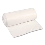 Boardwalk 40-45 Gallon Trash Bag, 40" x 48", High Density, 22 mic, Natural, 150 Total Bags (Z8048WNKR01)