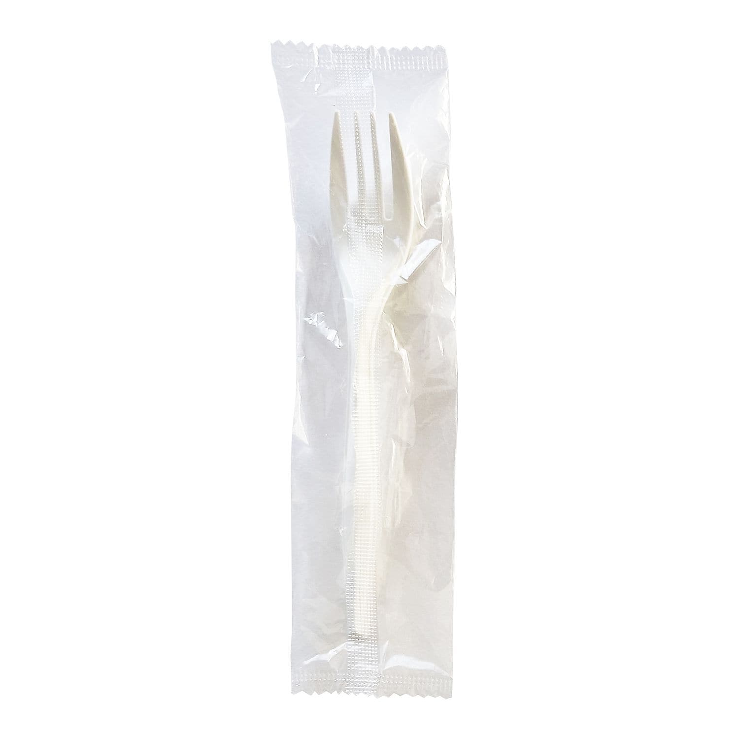 Boardwalk Individually Wrapped Polypropylene Forks, Medium-Weight, White, 1,000 Pieces/Carton (BWKFORKMWPPIW)