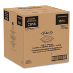 Dart Plastic Bowl, 32 oz., Clear, 252/Carton (C32SB)
