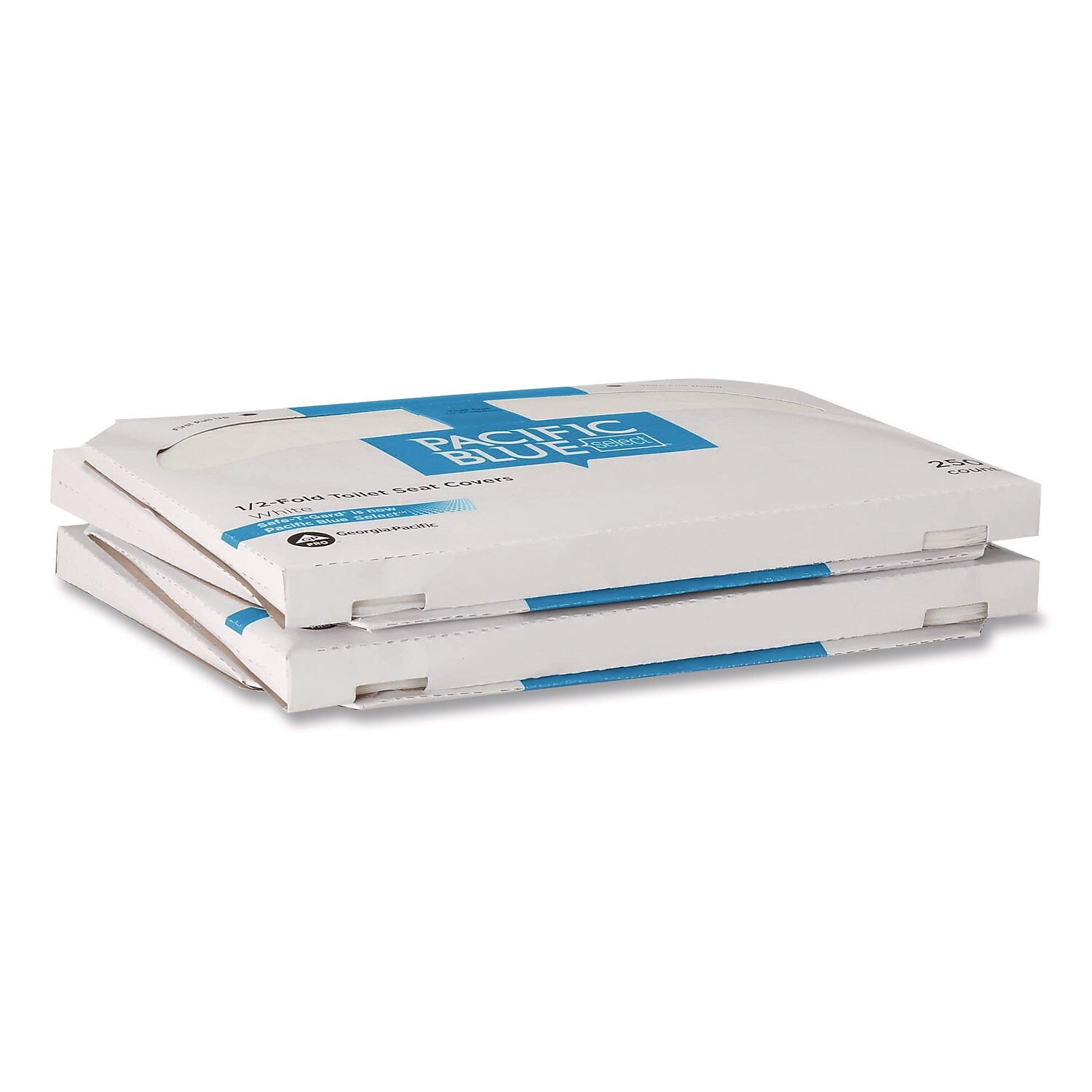Georgia Pacific Safe-T-Gard Toilet Seat Covers, Half-Fold, 1000 Covers/Carton (47052)
