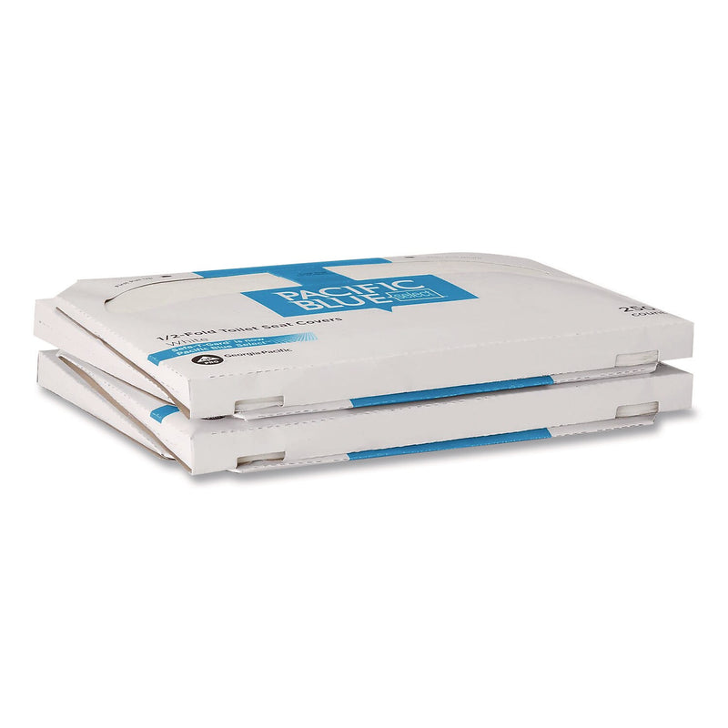 Georgia Pacific Safe-T-Gard Toilet Seat Covers, Half-Fold, 1000 Covers/Carton (47052)