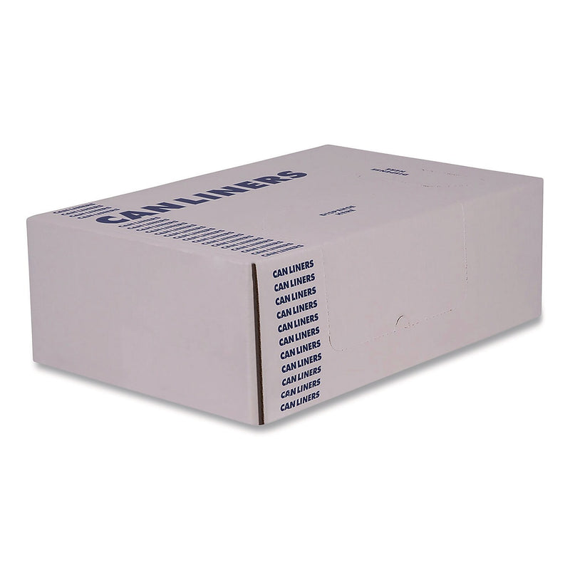 Heritage 16 Gallon Trash Bag, 24" x 32", Low Density, 0.5 mil, Clear, 500 Total Bags (H4832MC RAC)