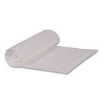 Heritage 33 Gallon Trash Bag, 33" x 39", Low Density, 0.65 mil, Clear, 250 Total Bags (H6639HC R01)