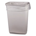 Heritage 33 Gallon Trash Bag, 33" x 39", Low Density, 0.65 mil, Clear, 250 Total Bags (H6639HC R01)