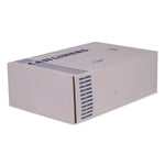 Heritage 55 Gallon Trash Bag, 40" x 53", Low Density, 1.3 mil, Clear, 100 Total Bags (H8053PC RAC)