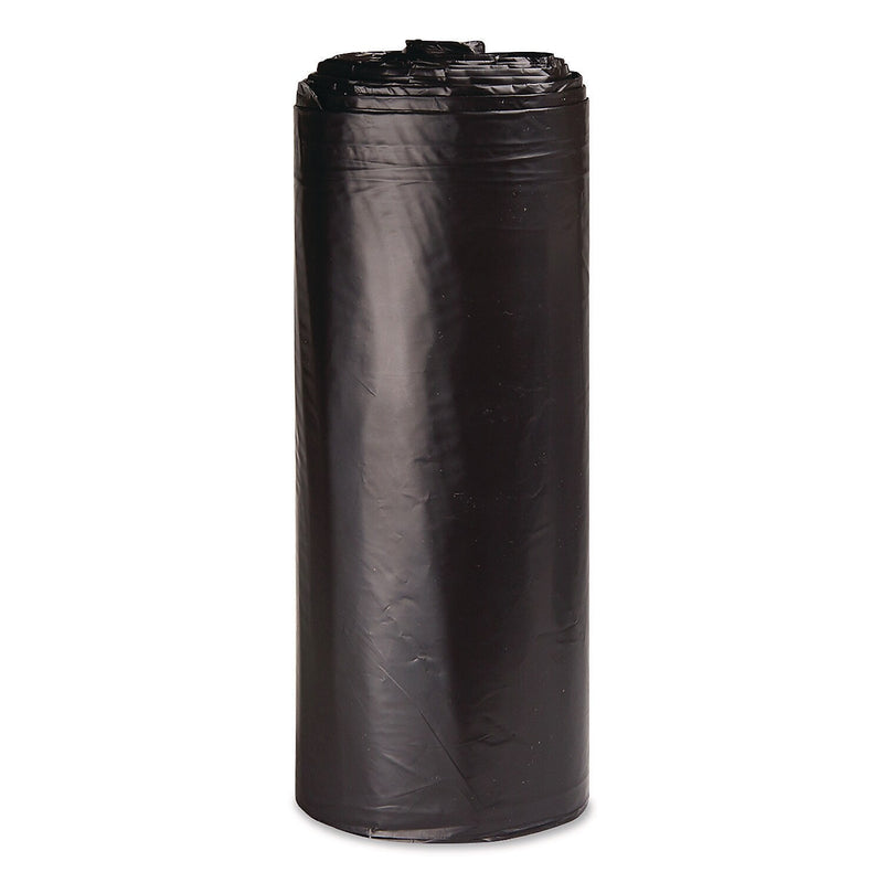 Inteplast Group 33 Gallon Trash Bag, 33" x 39", Low Density, 1.5 mil, Black, 100 Total Bags (SL3339150K)