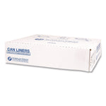 Inteplast Group 40-45 Gallon Trash Bag, 40" x 46", Low Density, 1.15 mil, Natural, 100 Total Bags (SLW4046SPNS)
