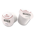 Diplomat Coffee Gourmet Coffee Pods, Dark Roast, 96/Carton (C-DCCUP-GR96-10R)