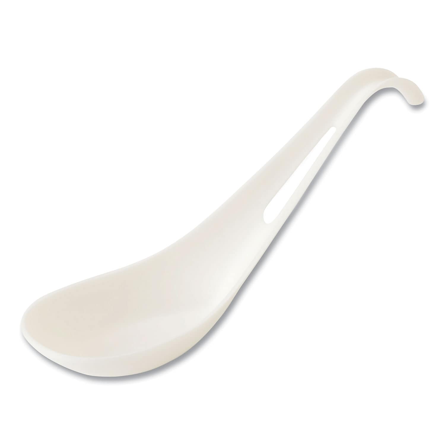 World Centric Plastic Soup Spoons, Medium-Weight, White, 500 Pieces/Carton (SP-TP-AS)