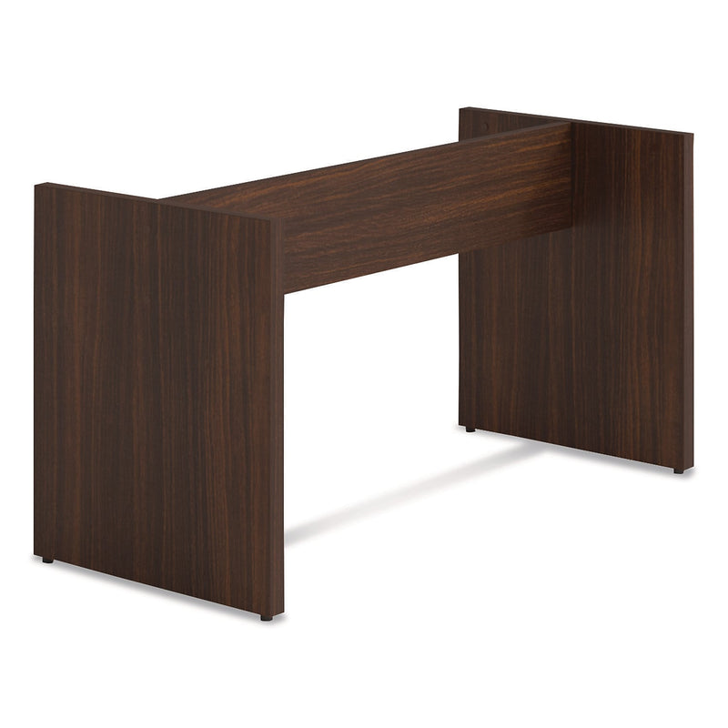 Alera Seville 28"H Slab Base, Composite Wood, Mahogany (SV9648MYBS)