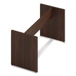 Alera Seville 28"H Slab Base, Composite Wood, Mahogany (SV9648MYBS)
