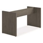 Alera Seville 28"H Slab Base, Composite Wood, Walnut (SV9648WABS)