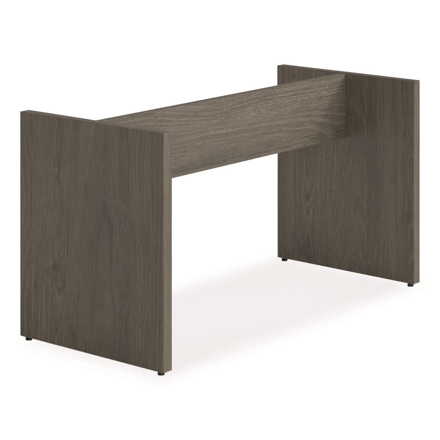 Alera Seville 28"H Slab Base, Composite Wood, Walnut (SV9648WABS)