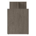 Alera Seville 28"H Slab Base, Composite Wood, Walnut (SV9648WABS)