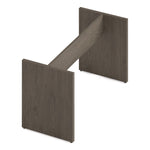 Alera Seville 28"H Slab Base, Composite Wood, Walnut (SV9648WABS)
