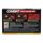 Combat Roach Bait Insecticide for Roaches, Unscented, 0.42 oz., 12-Pack (23400 05701)