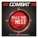 Combat Roach Bait Insecticide for Roaches, Unscented, 0.42 oz., 12-Pack (23400 05701)