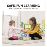 Bankers Box At Play 123 ABC Learning Blocks, Assorted Colors, 50/Pack (100016408)