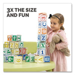 Bankers Box At Play 123 ABC Learning Blocks, Assorted Colors, 50/Pack (100016408)