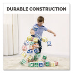 Bankers Box At Play 123 ABC Learning Blocks, Assorted Colors, 50/Pack (100016408)