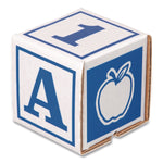 Bankers Box At Play 123 ABC Learning Blocks, Assorted Colors, 50/Pack (100016408)