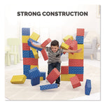 Bankers Box At Play Cardboard Building Block, Assorted Colors, 20/Pack (1230802)