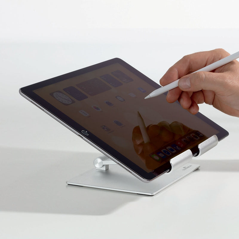 Durable Adjustable iPad Tablet Stand, Silver (894023)