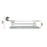 Durable Adjustable iPad Tablet Stand, Silver (894023)