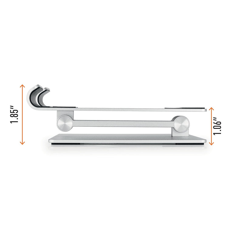 Durable Adjustable iPad Tablet Stand, Silver (894023)