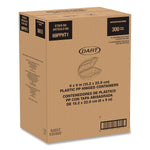 Dart ProPlanet Plastic Hinged Carryout Container, Clear, 300/Carton (69PPHT1)