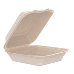 Dart ProPlanet Fiber Hinged Carryout Containers, 200/Carton (80FBRHT1)