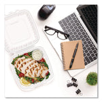 Dart ProPlanet Plastic Hinged Carryout Container, Clear, 150/Carton (90PPHT1)